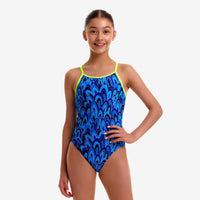 FUNKITA Diamond Back - Maillot d'entraînement pour filles - HILL BILLY BLUES