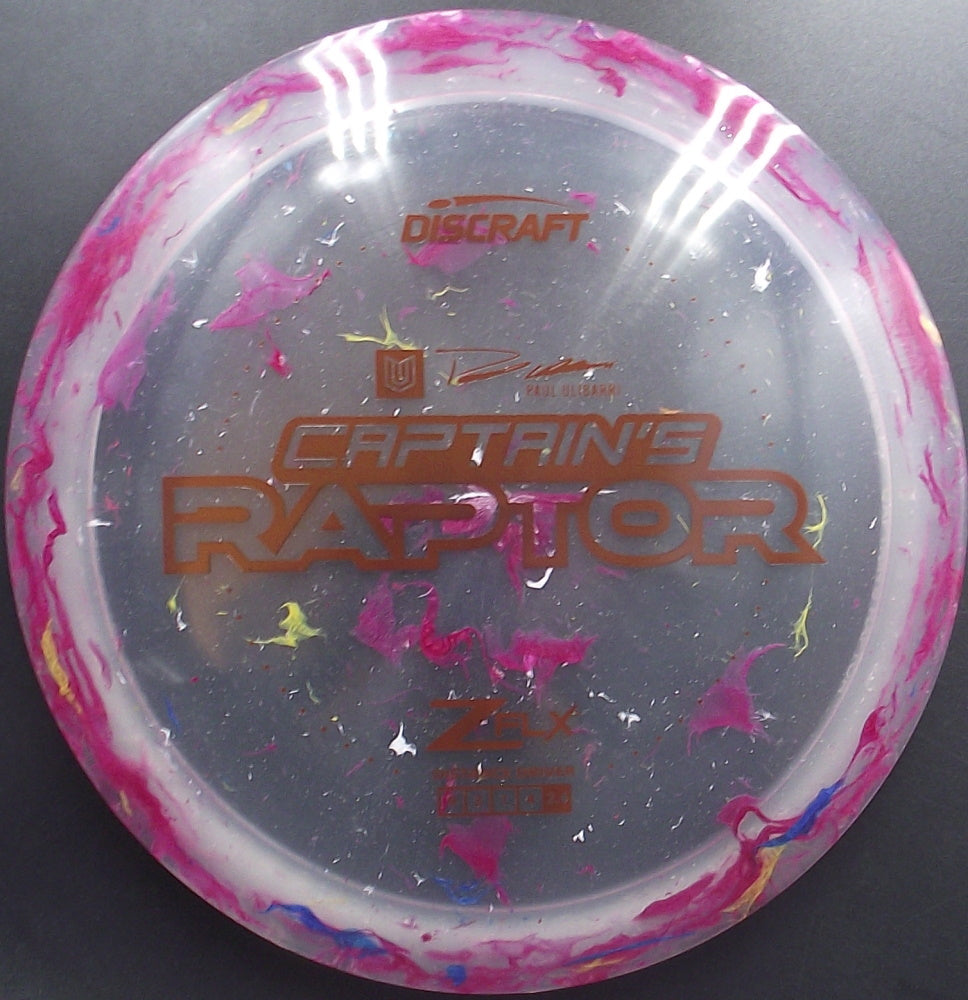 Discraft - CAPTAIN'S RAPTOR Z FLX - Paul Ulibarri SE - S9 - Fairway Discgolf