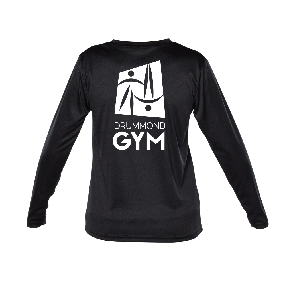 Technical sweater, long sleeves - Juvenile - Black