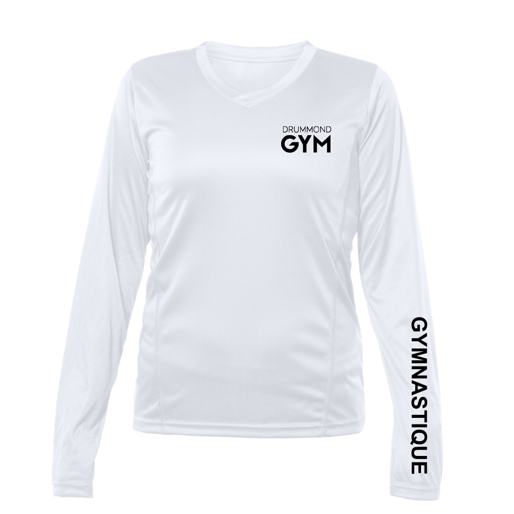 Technical sweater, long sleeves - Women - White