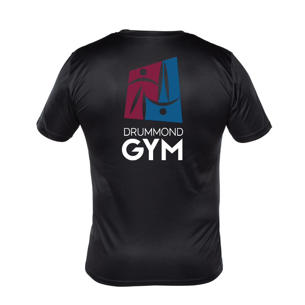 Short-sleeved technical sweater - Men - Black