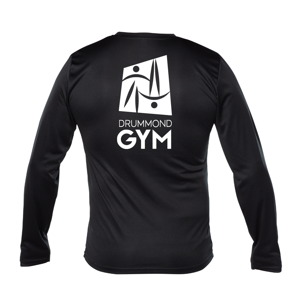Technical sweater, long sleeves - Male - Black