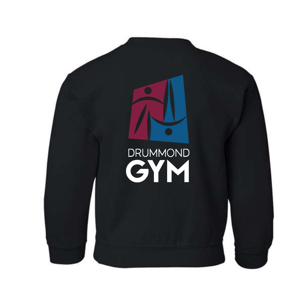 Fleece sweater (cotton hoodie) - Juvenile - Black