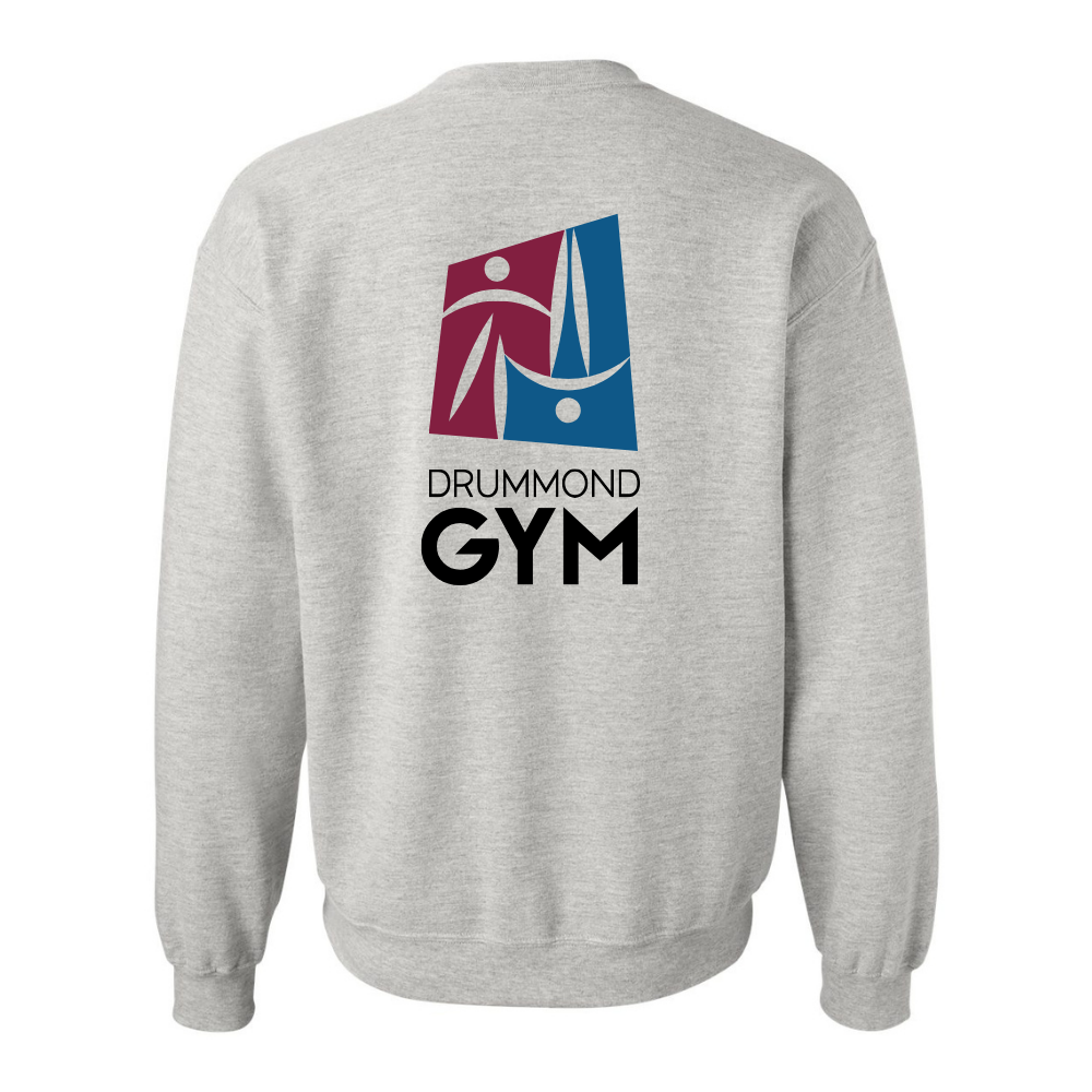 Fleece sweater (cotton hoodie) - Adult - Sports gray