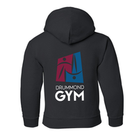 Drummond Gym - Fleece hooded sweater (Kangaroo/Hoodie) - Juvenile - Black