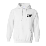 Drummond Gym - Chandail molleton à capuchon (Kangourou/Hoodie) - Adulte - Blanc