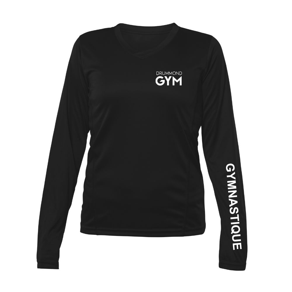 Technical sweater, long sleeves - Women - Black