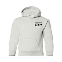 Drummond Gym - Fleece hooded sweater (Kangaroo/Hoodie) - Juvenile - White