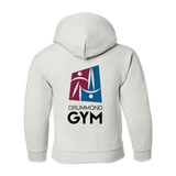 Drummond Gym - Fleece hooded sweater (Kangaroo/Hoodie) - Juvenile - White