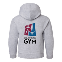Drummond Gym - Fleece hooded sweater (Kangaroo/Hoodie) - Juvenile - Sports gray