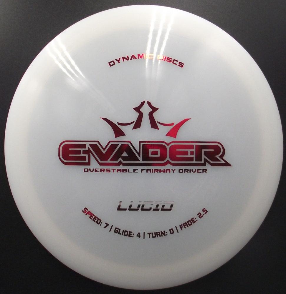 Dynamic Discs - EVADER Lucid - S7 - Fairway Discgolf - Blanc de Dynamic Discs