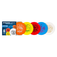 Discgolf Starter Set 5-Discs - Animated Starter Set - Dynamic Discs