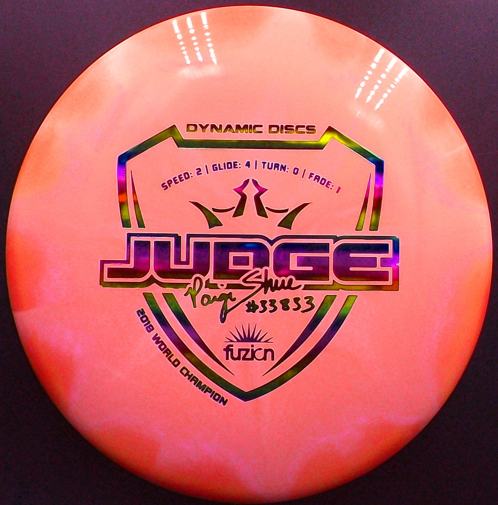 Dynamic Discs - Judge Fuzion Paige Shue - S2 - Putter Discgolf