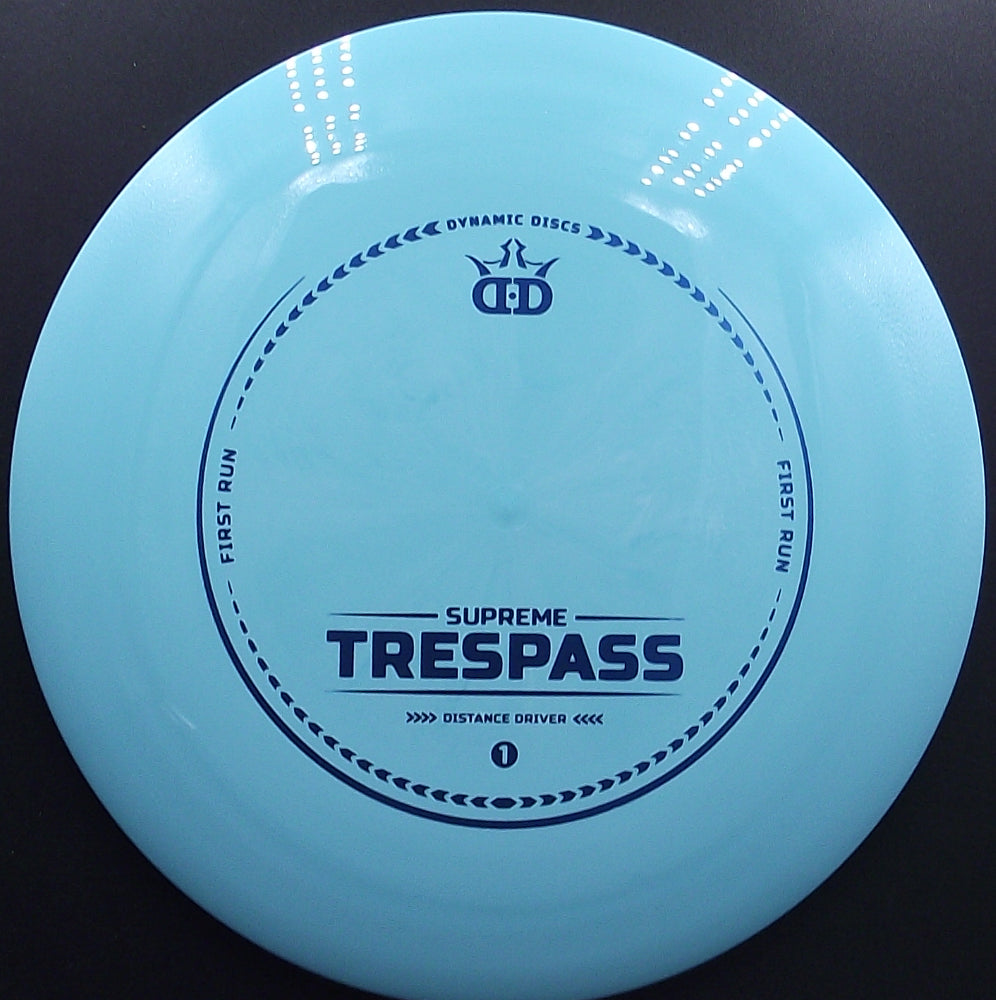 Dynamic Discs - TRESPASS 1st RUN - Supreme - S12 - Driver Discgolf