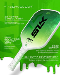 Selkirk SKL EVO Hybrid 2.0 MAX - Raquette de pickleball en fiberglass