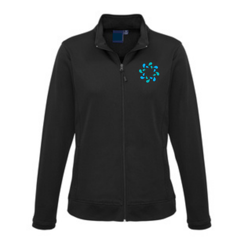 Québec Excellence Synchro - Veste sportive avec fermeture éclair - Coupe féminine - Noir