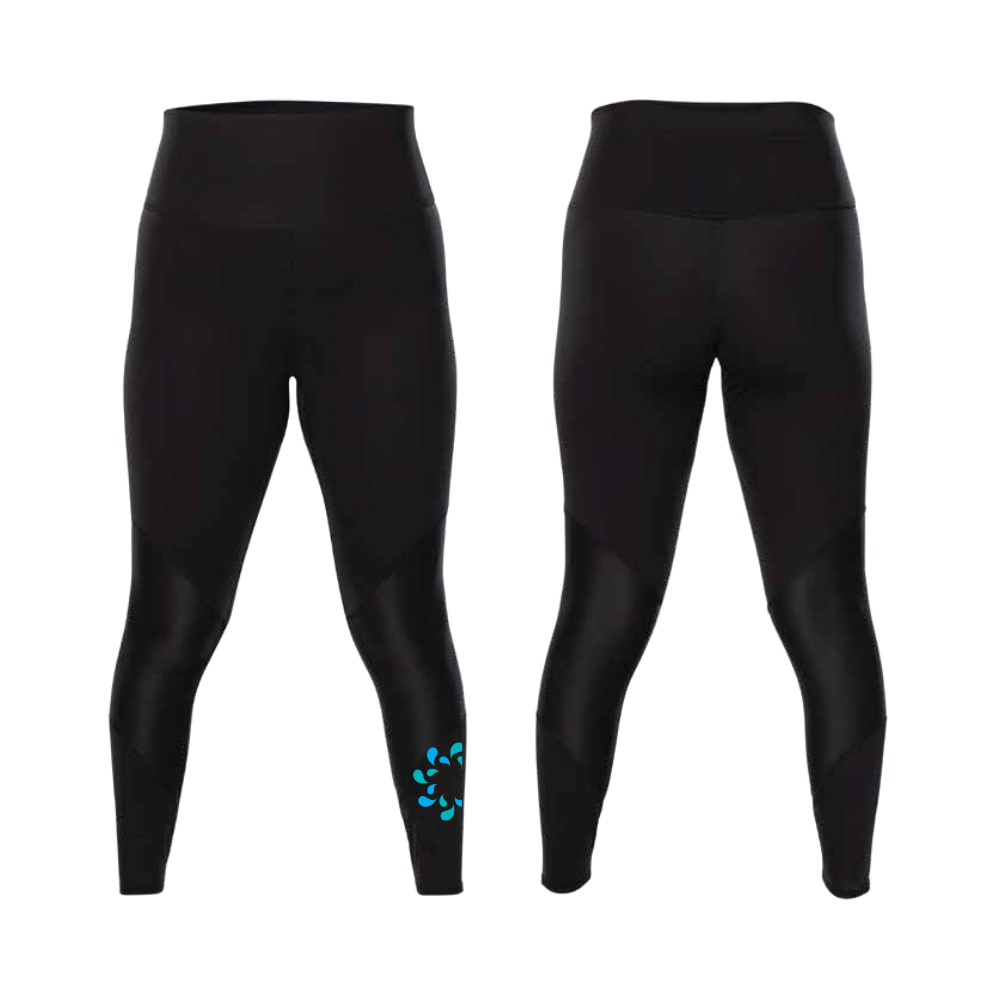 Québec Excellence Synchro - Pantalon legging - Version avec logo - Noir