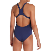 Québec Excellence Synchro - Avec logo - Arena Swim Pro - Maillot d'entraînement pour filles - Marine