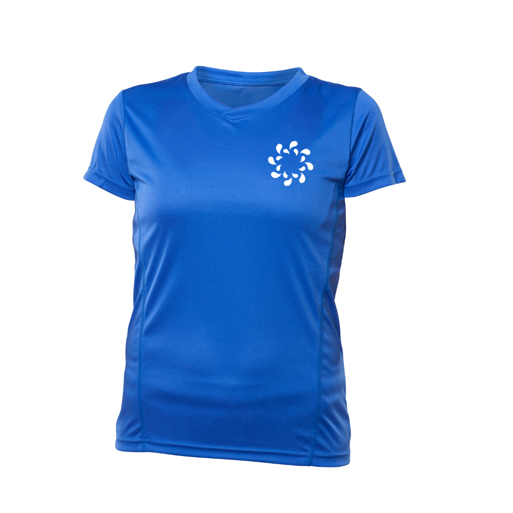Québec Excellence Synchro - Chandail technique à manches courtes - Supporteurs - Féminin - Royal