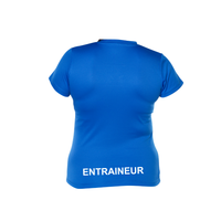 Québec Excellence Synchro - Chandail technique à manches courtes - Entraineur - Féminin - Royal