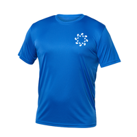 Short Sleeve Technical Sweater - Men - Royal