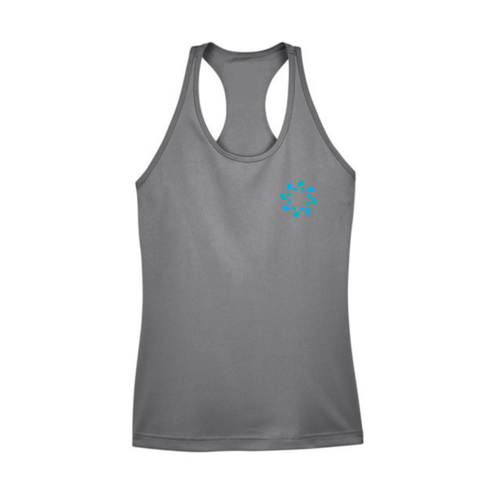 Québec Excellence Synchro - Camisole performance pour femmes - Gris graphite