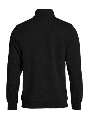 Unisex Half-Zip Sweatshirt - Black