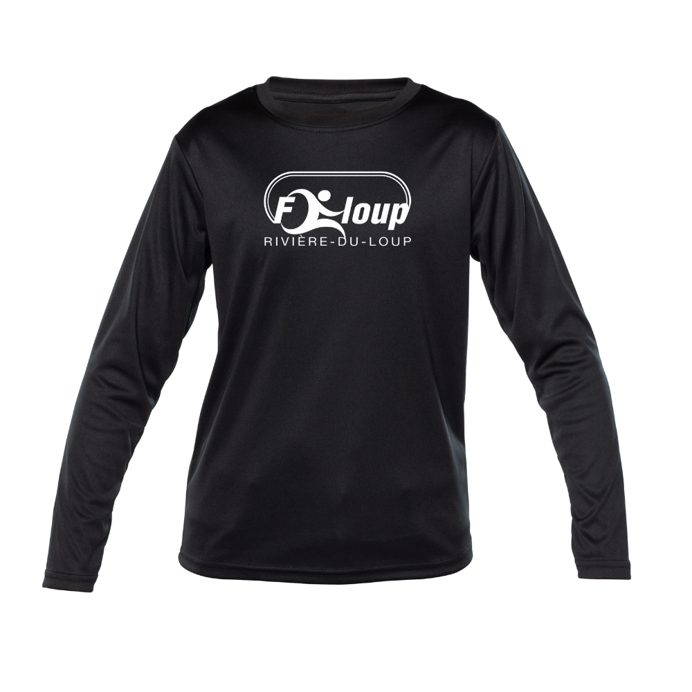 Filoup - Technical Long Sleeve shirt - Youth - Black