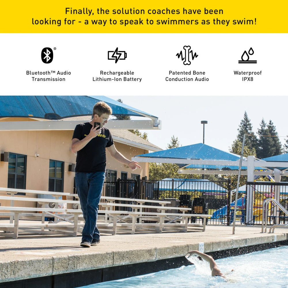 Finis - Swim Coach Communicator - Swimmer Communication System