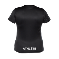 Pink Flamingos - Short-sleeved technical sweater - Trainer - Women's - Black