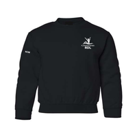 Fleece sweater (cotton hoodie) - Juvenile - Black