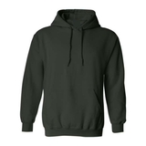 Fleece hooded sweater (Kangaroo/Hoodie) - Adult - Black
