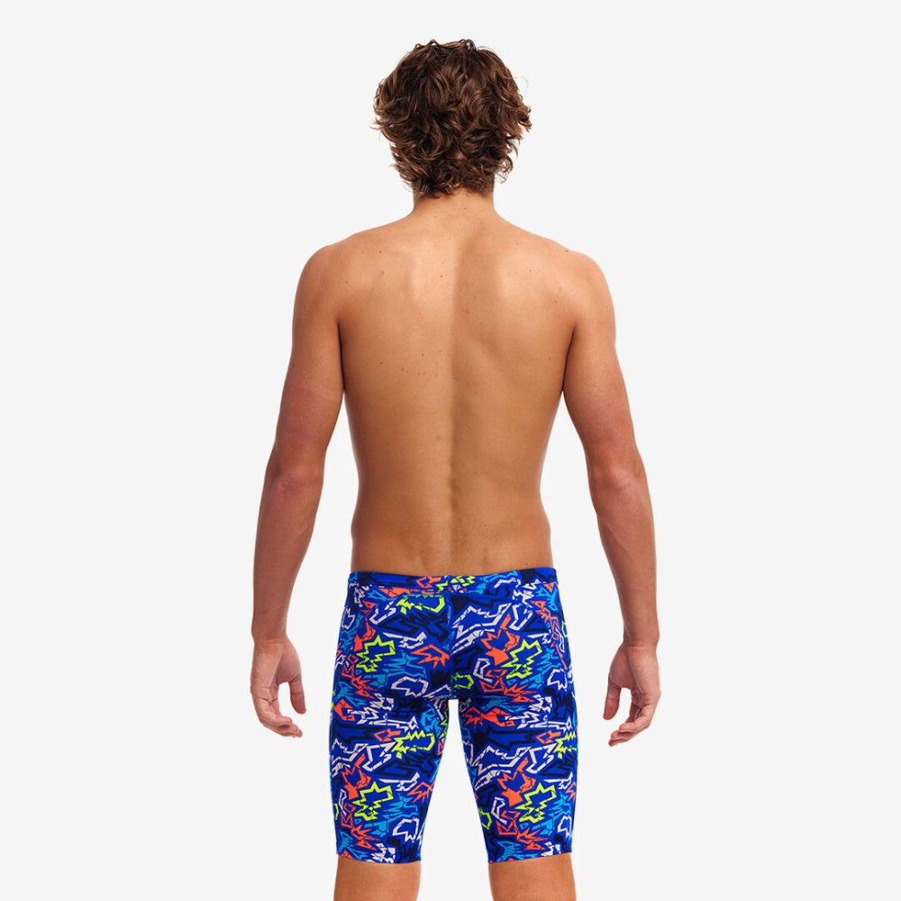 FUNKY Jammer - Men's Training Swimwear - TRUE BLUEY