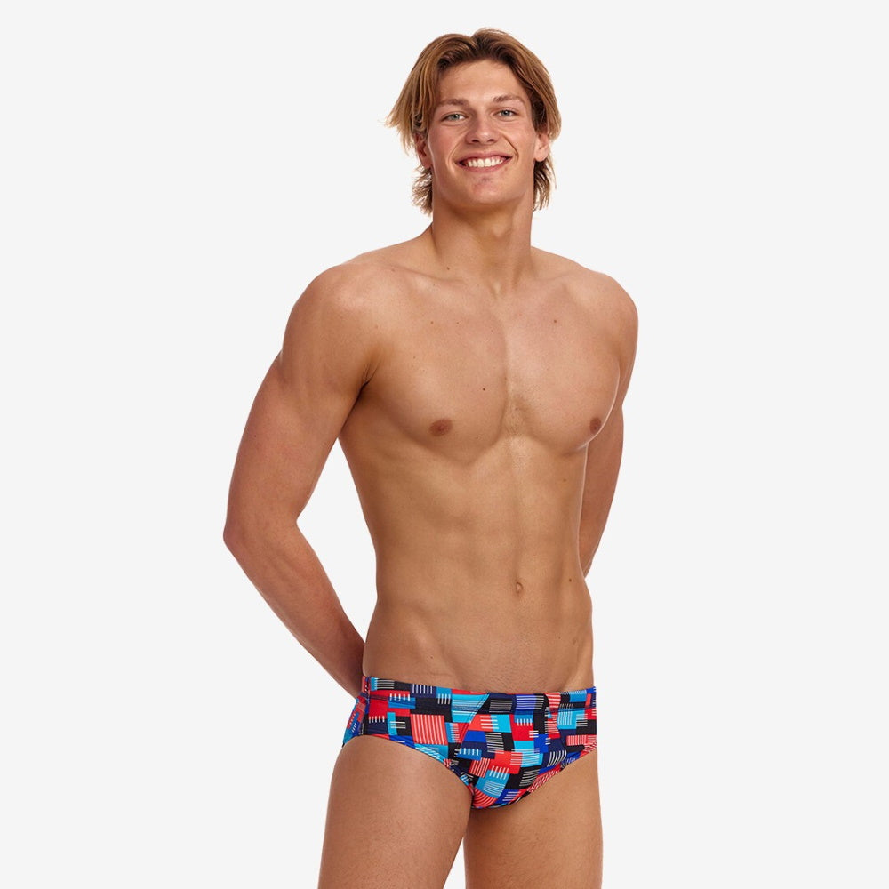 FUNKY Classic Brief - Men's Training Swimwear - MOTHERBOARD