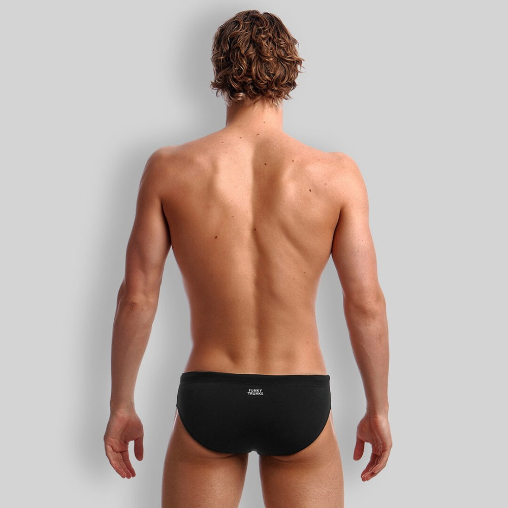FUNKY Classic Brief - Men's Training Swimwear - STILL BLACK