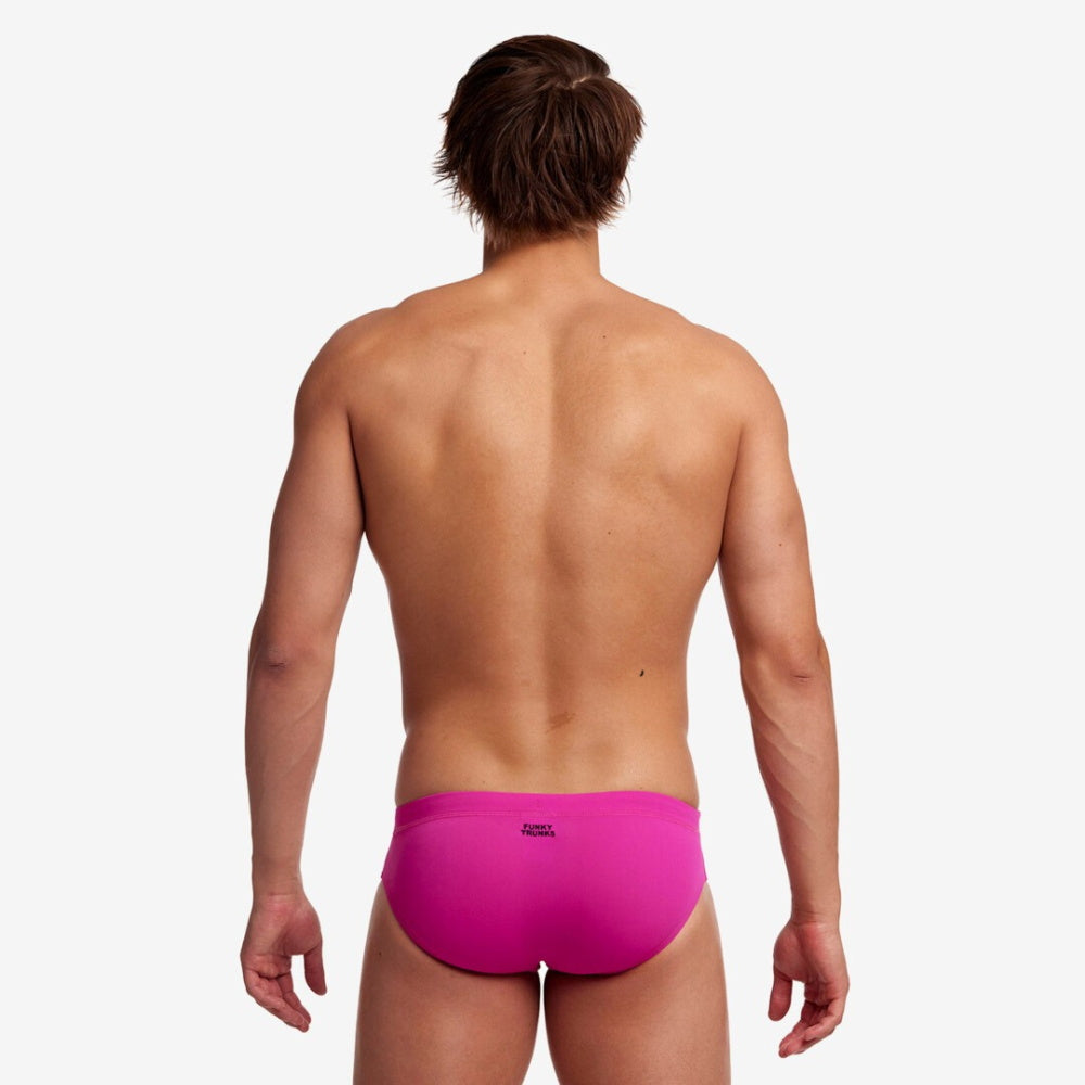 FUNKY Classic Brief - Men's Training Swimwear - STILL PINK