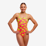 FUNKITA - TIE ME TIGHT - One-Piece - Women's Training Swimwear - SWEET COCONUTS
