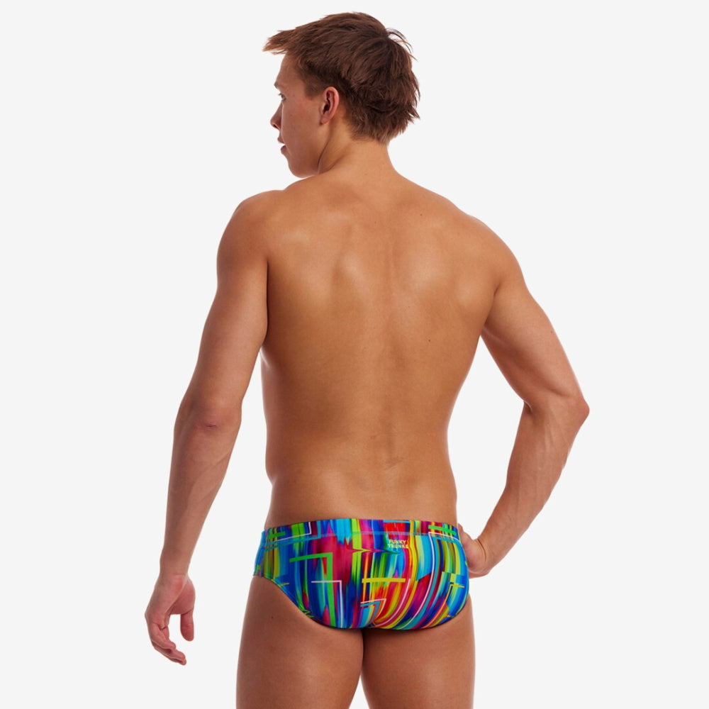 FUNKY Classic Brief - Men's Training Swimsuit - THE GLITCH
