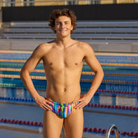 FUNKY Classic Brief - Men's Training Swimsuit - THE GLITCH