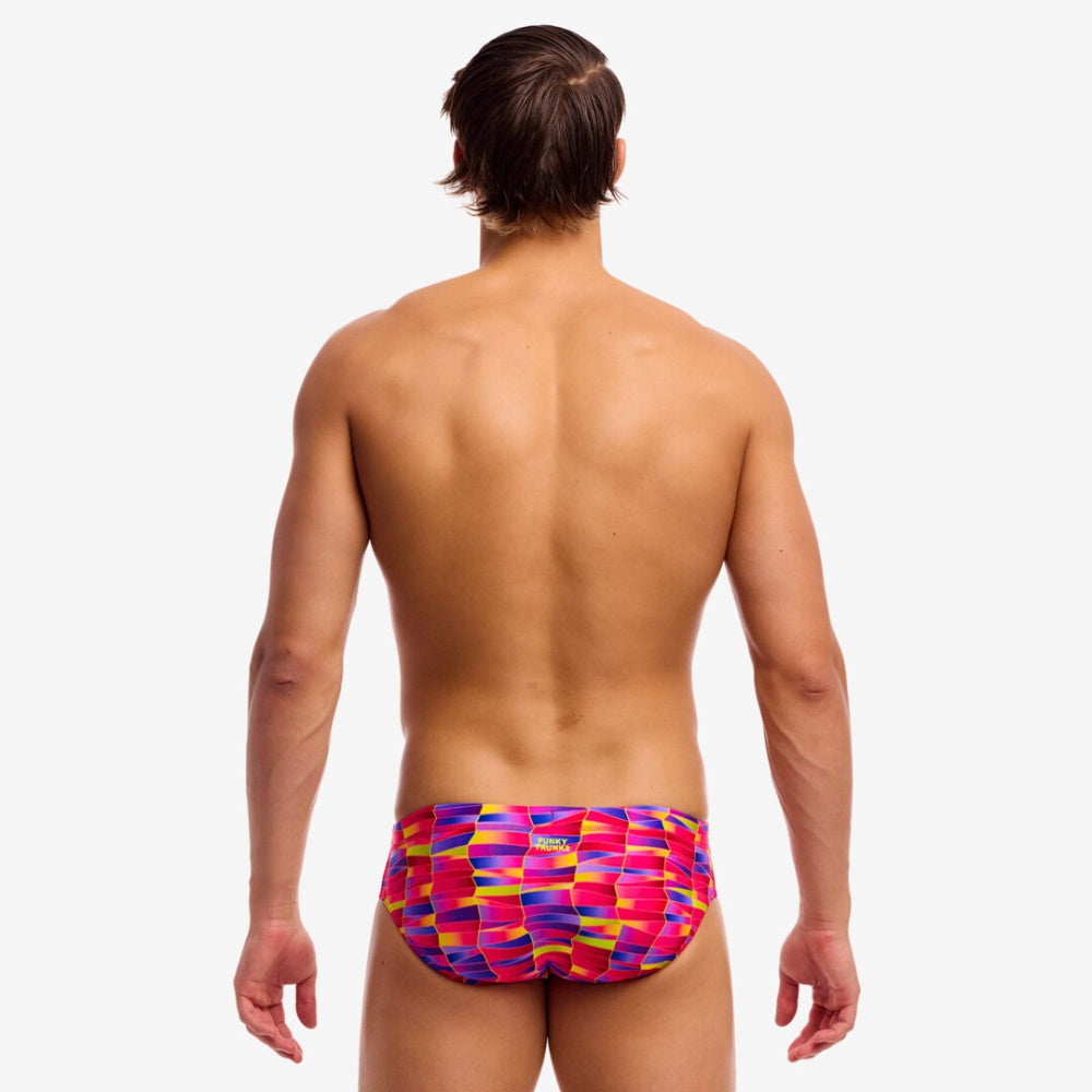 FUNKY Classic Brief - Men's Training Swimwear - WRIGGLE WALLS