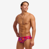FUNKY Classic Brief - Men's Training Swimwear - WRIGGLE WALLS