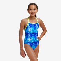 FUNKITA Diamond Back - Maillot d'entraînement pour filles - DIVE IN