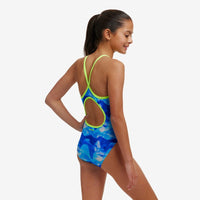 FUNKITA Diamond Back - Maillot d'entraînement pour filles - DIVE IN