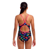 FUNKITA Diamond Back - Girl's Training Swimwear - LOST LEAF