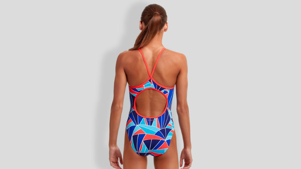 FUNKITA Diamond Back - Maillot d'entraînement pour filles - Sale Away