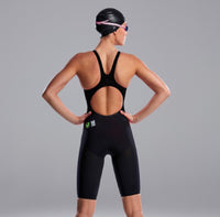 FUNKITA- APEX Viper Kneeskin - Lady Performance Swimwear – Black Attack