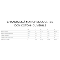 Cotton Tee - Juvenile - Black
