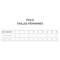 Women - Official Polo - White - CN Chambly