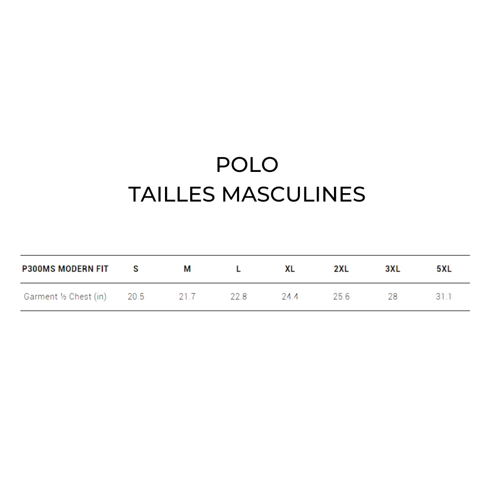 CNC - Polo de l'officiel - Coupe régulière - Blanc