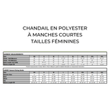 Chandail technique à manches courtes - Féminin - Lime